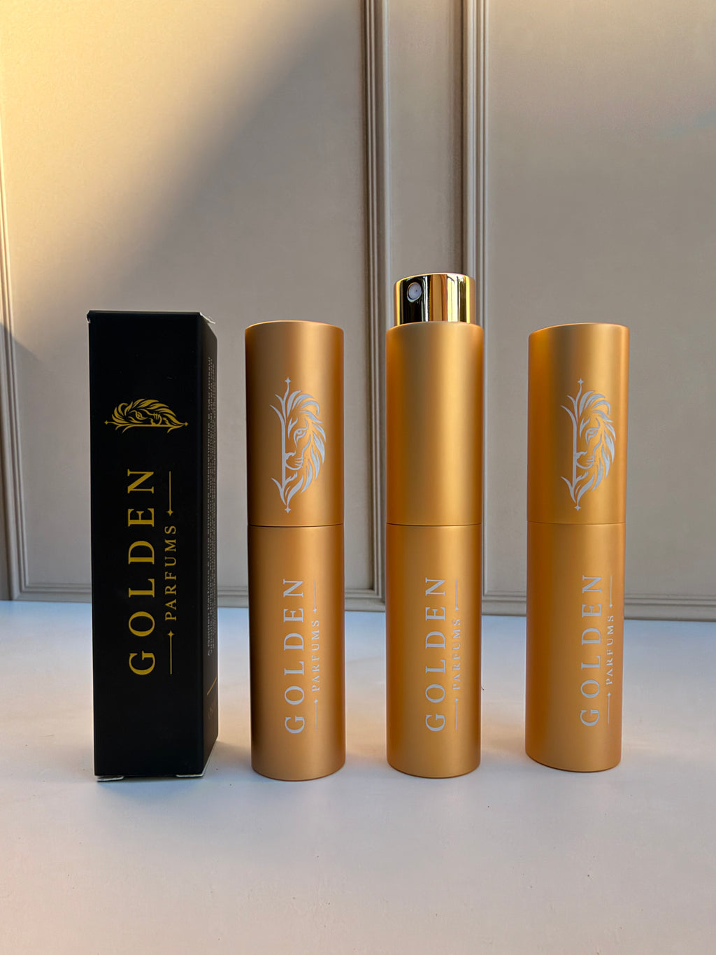 Atomizador Giratório Golden Parfums 10ml